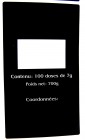 Etiquettes adhésives rectangles 80x140