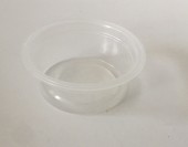 Pot plastique transparent 60ml